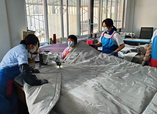 火龙可拆卸保温车间