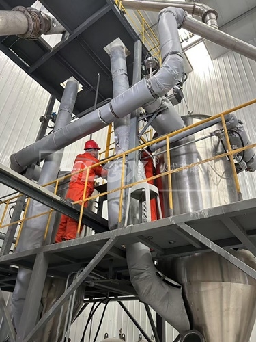 除尘器可拆卸保温套安装