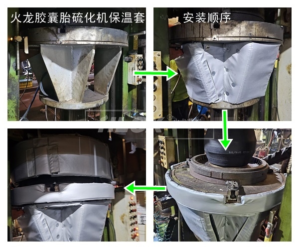 胶囊胎硫化机保温套