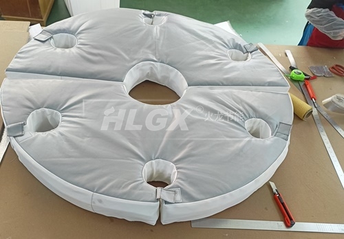 350℃反应釜盖保温套