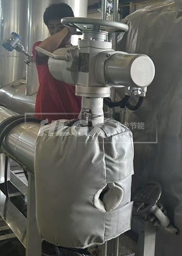 电动闸阀保温罩